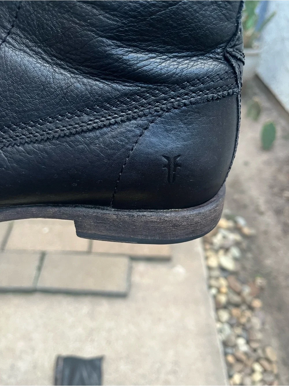 Frye durable leather